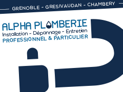 Alpha Plomberie - Identité graphique & cartes de visite Alpha Plomberie - Identité graphique & cartes de visite